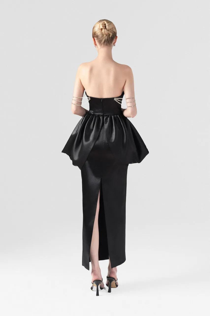 Ensemble Puff-Waisted Maxi Dress sold by Kalisa product image thumbnail 3