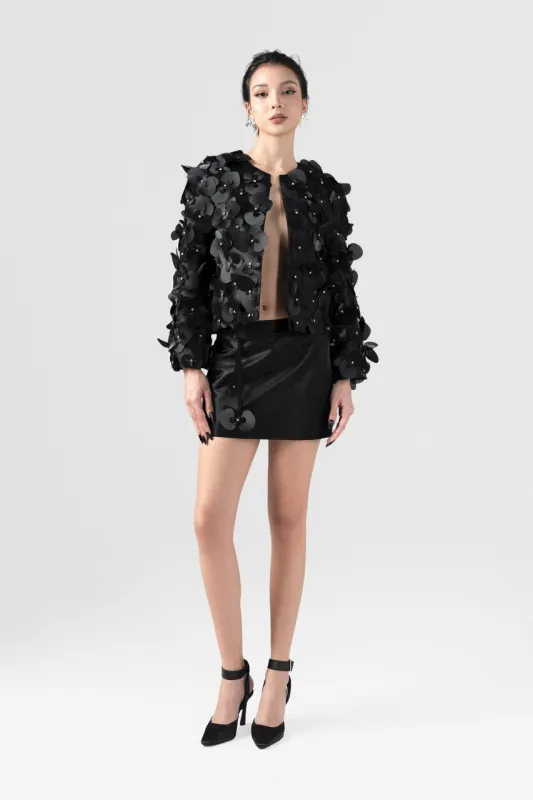 Sophisticated Orchid Embellished Jacket sold by Kalisa