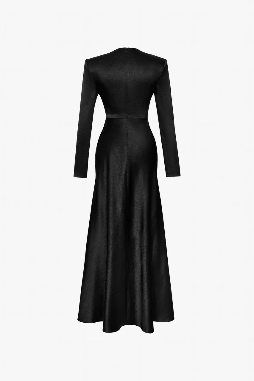 Decadent Luxurious Bead Embellished Silk Gown sold by Kalisa product image thumbnail 2
