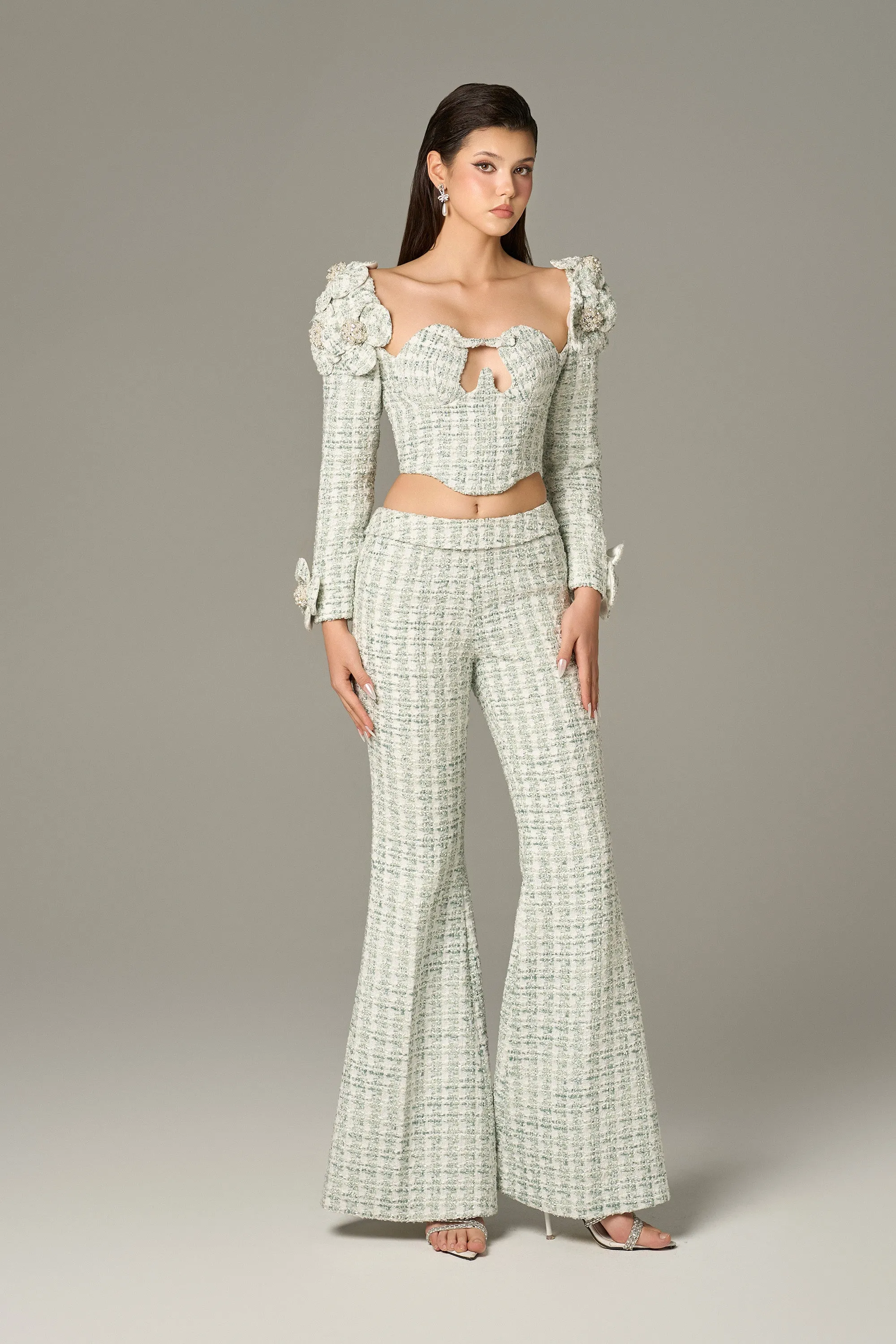 Verdant Tweed Jacket & Trouser Set sold by Kalisa product image thumbnail 5