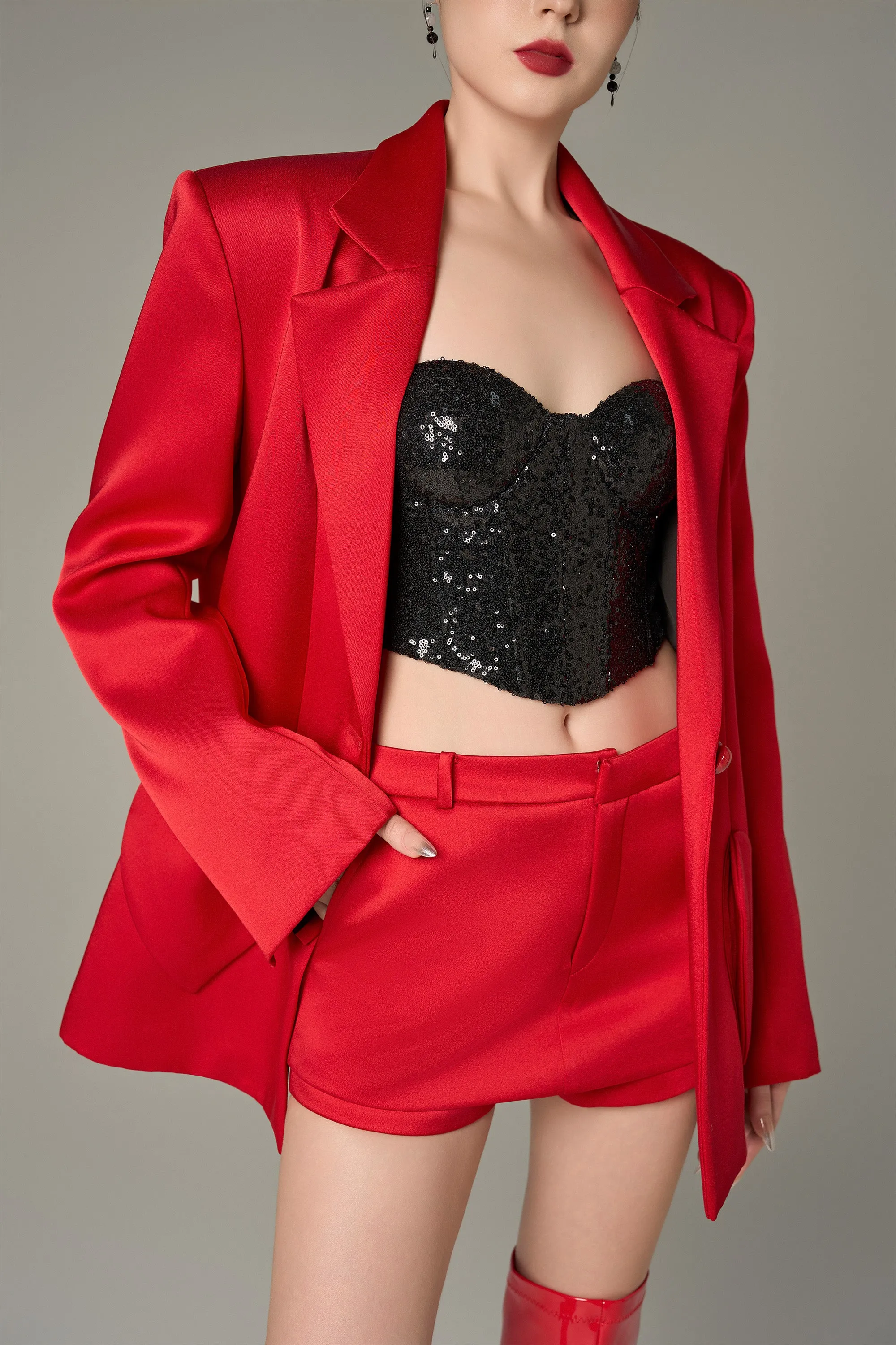 Whimsical Heart Pockets Blazer sold by Kalisa product image thumbnail 5