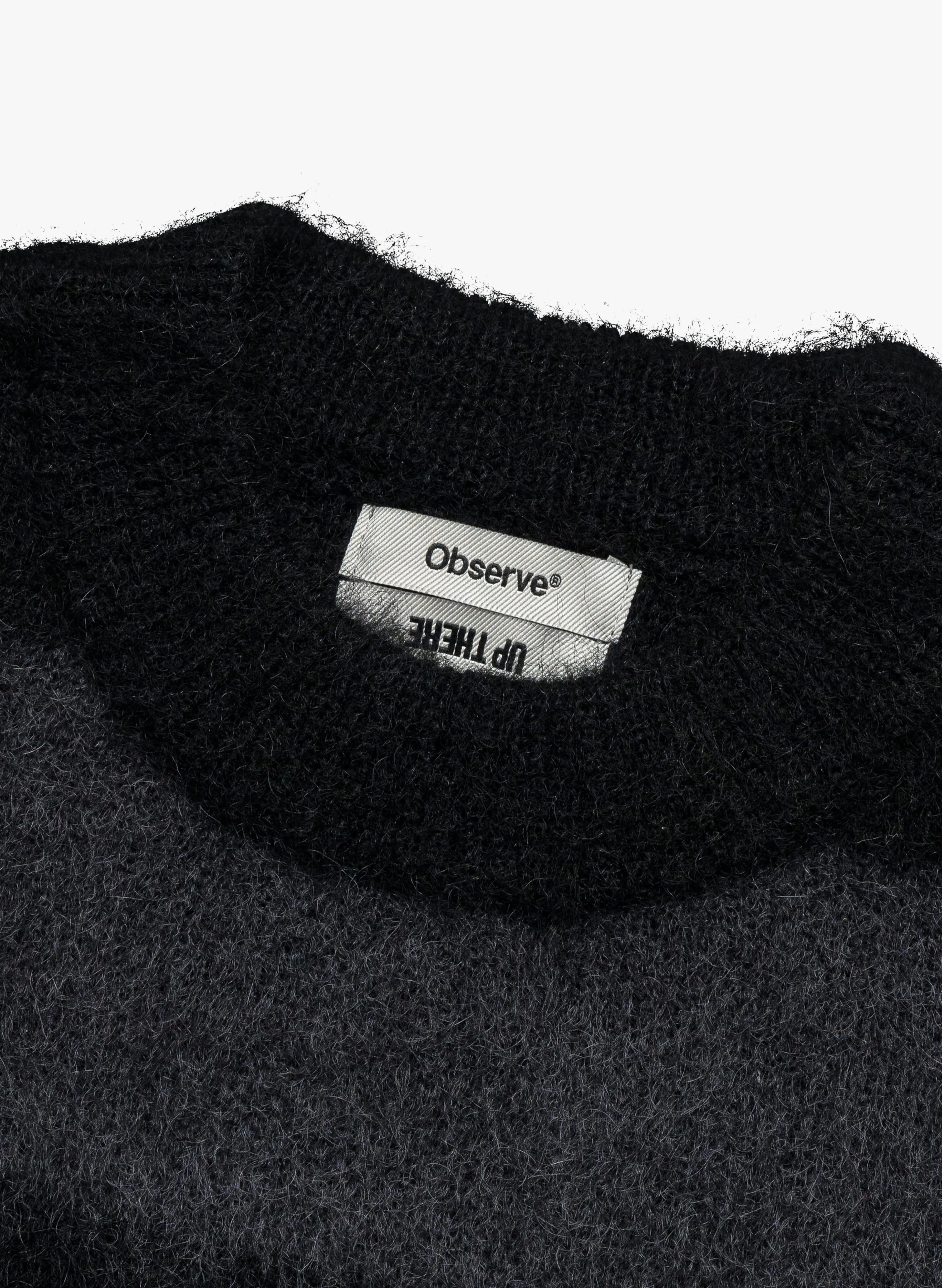UP THERE Exclusive Wool Mohair Striped Knit Sweater sold by Observe product image thumbnail 4