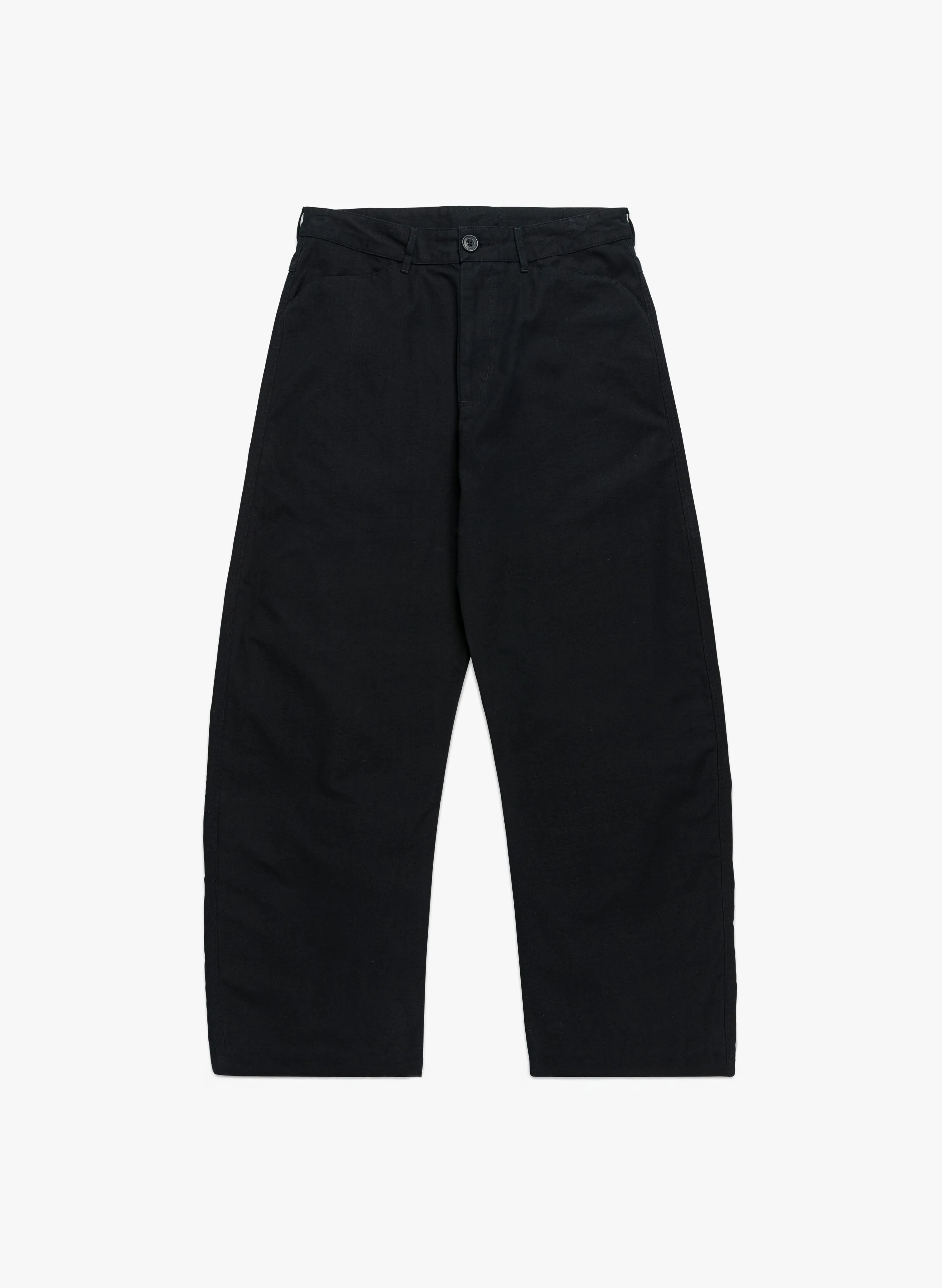 Reverse Twill Barrel Pant - Black sold by Observe product image thumbnail 2