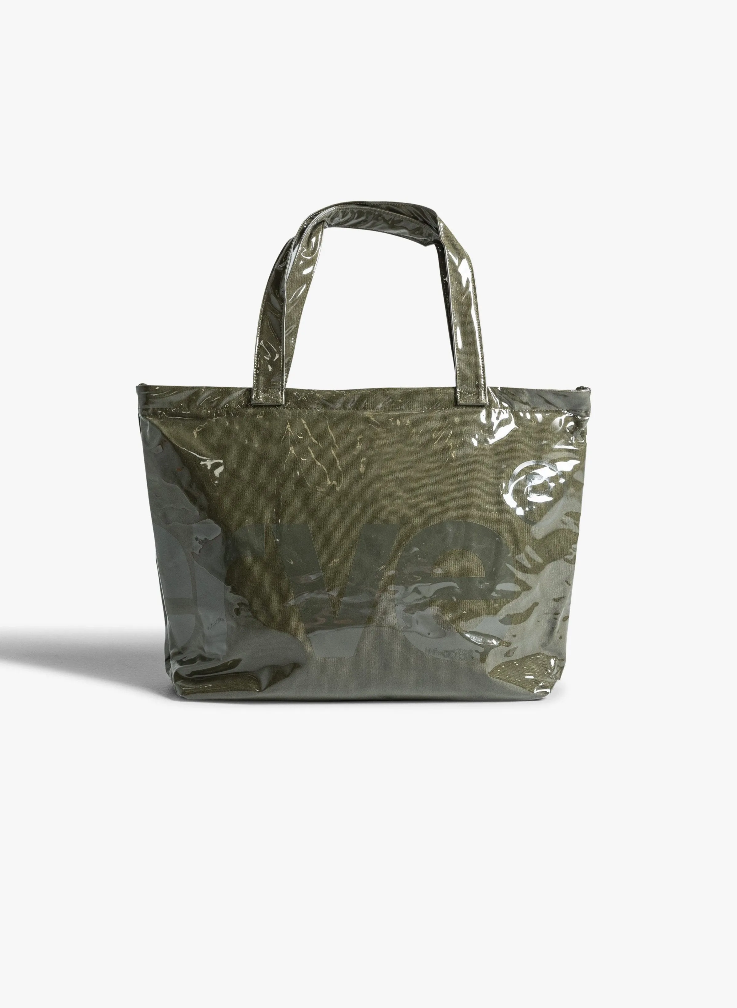 Classic Logo PVC Tote - Army sold by Observe product image thumbnail 2