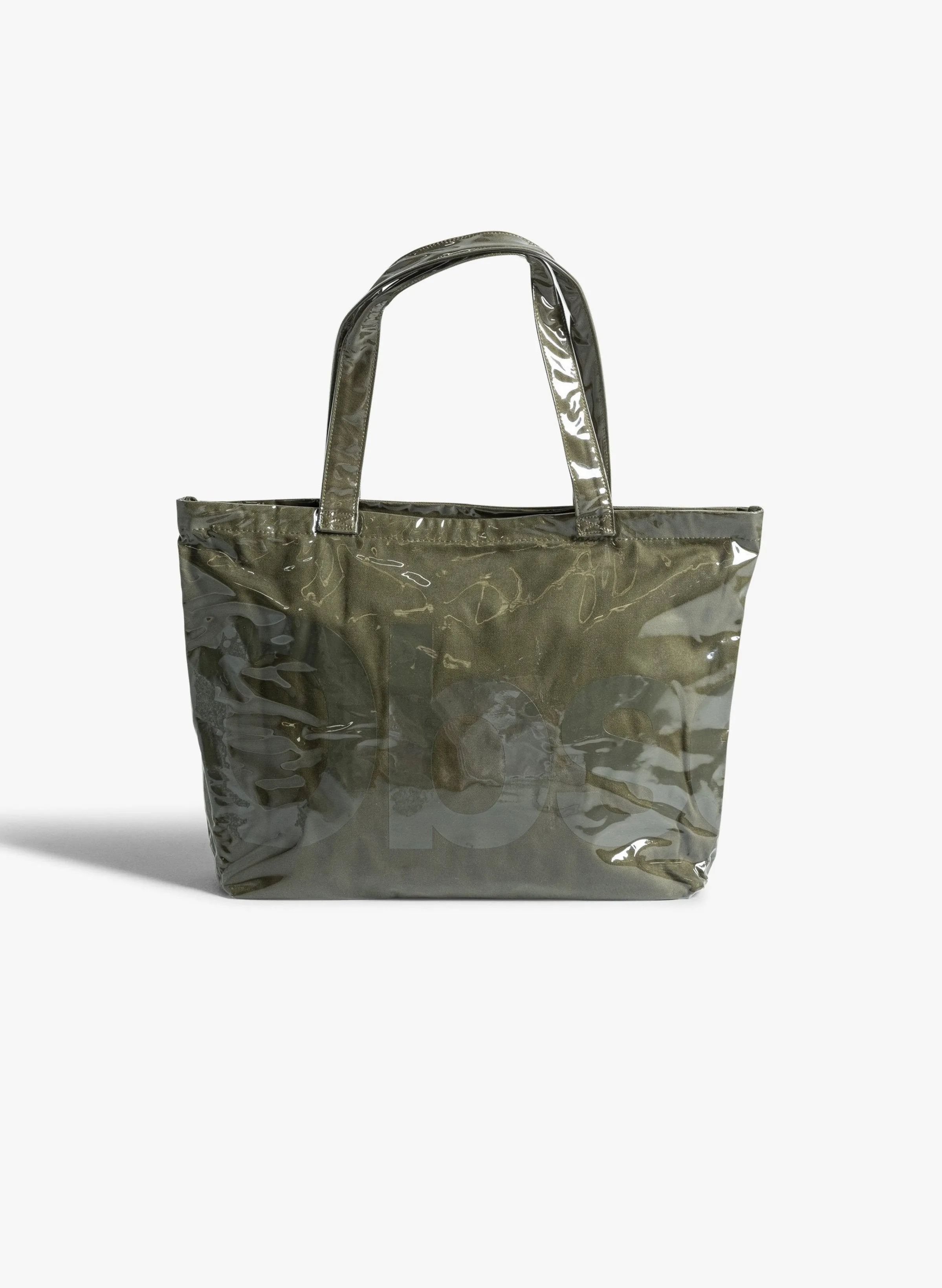 Classic Logo PVC Tote - Army sold by Observe