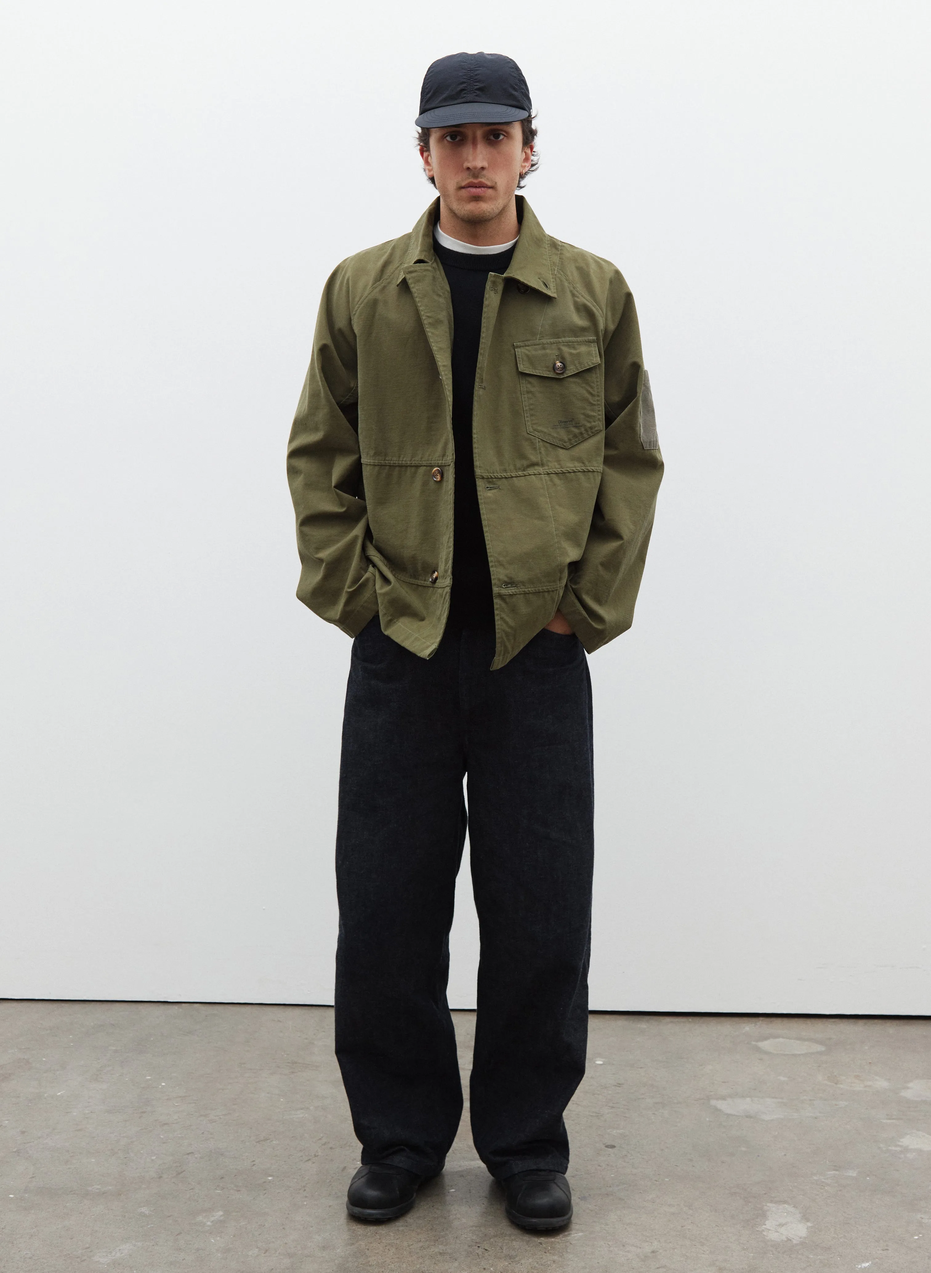 Panel Jacket - Army sold by Observe