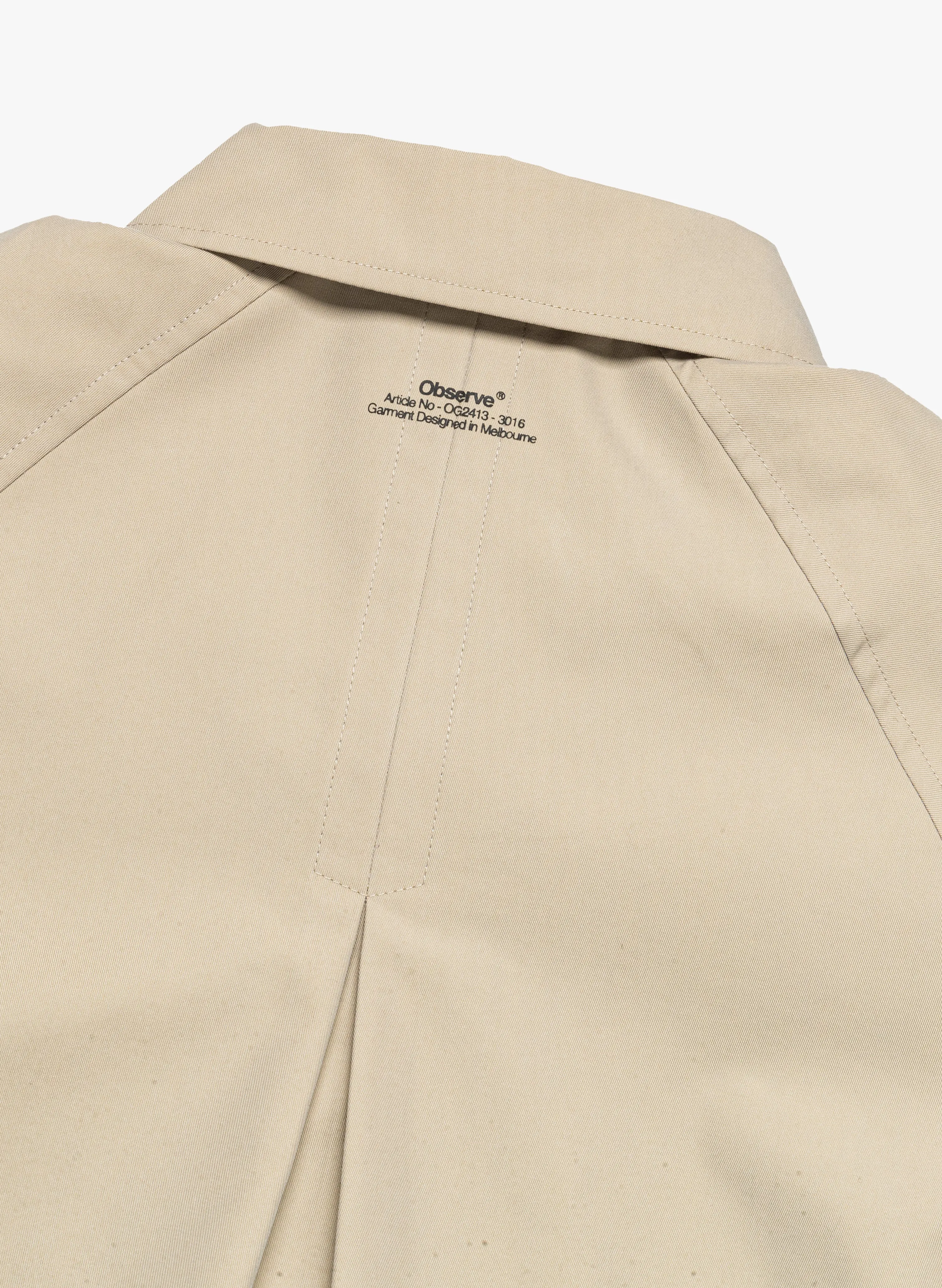 Mac Coat - Beige sold by Observe product image thumbnail 4