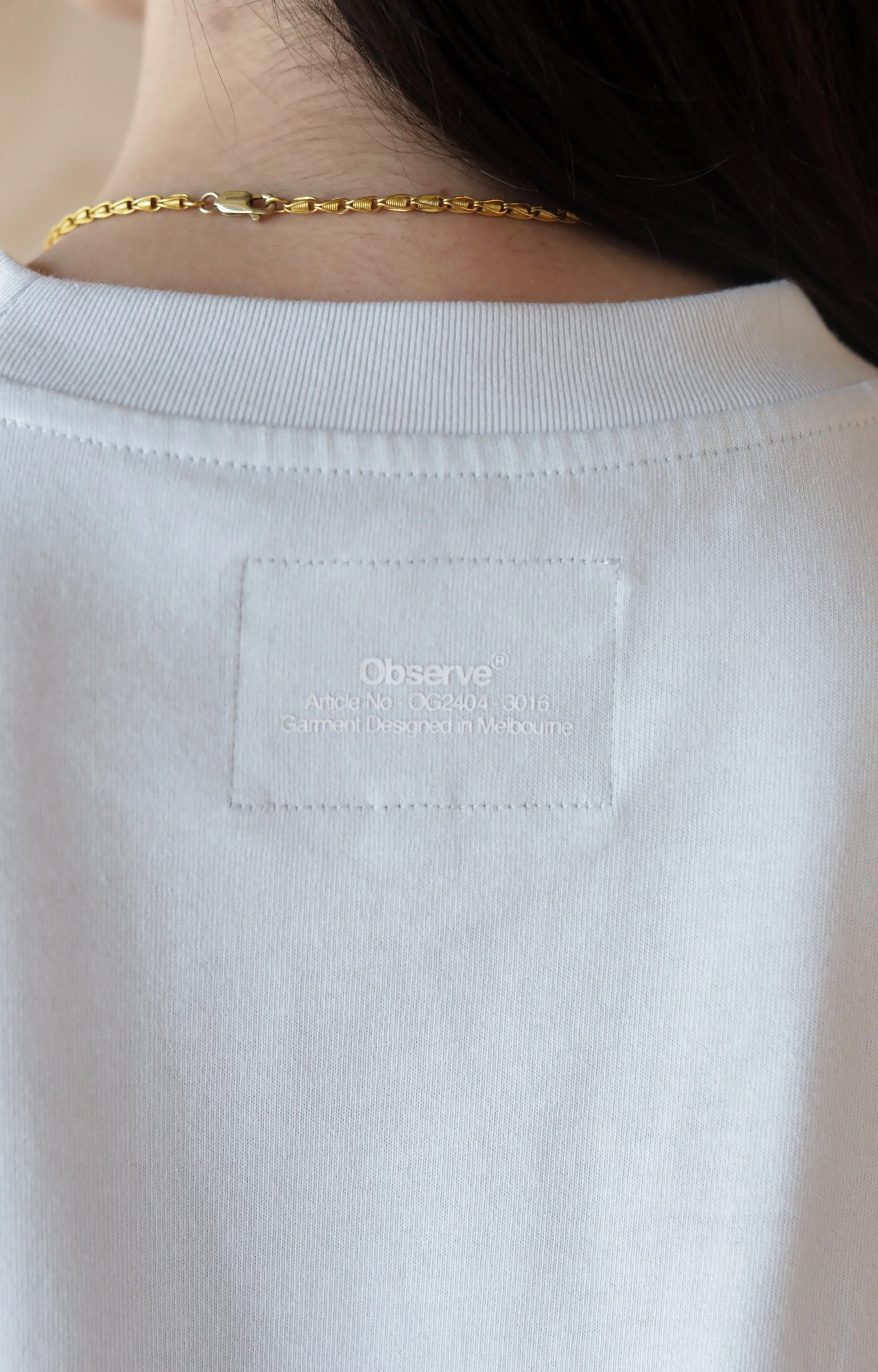 Long Sleeve T-Shirt - Ice Blue sold by Observe product image thumbnail 4