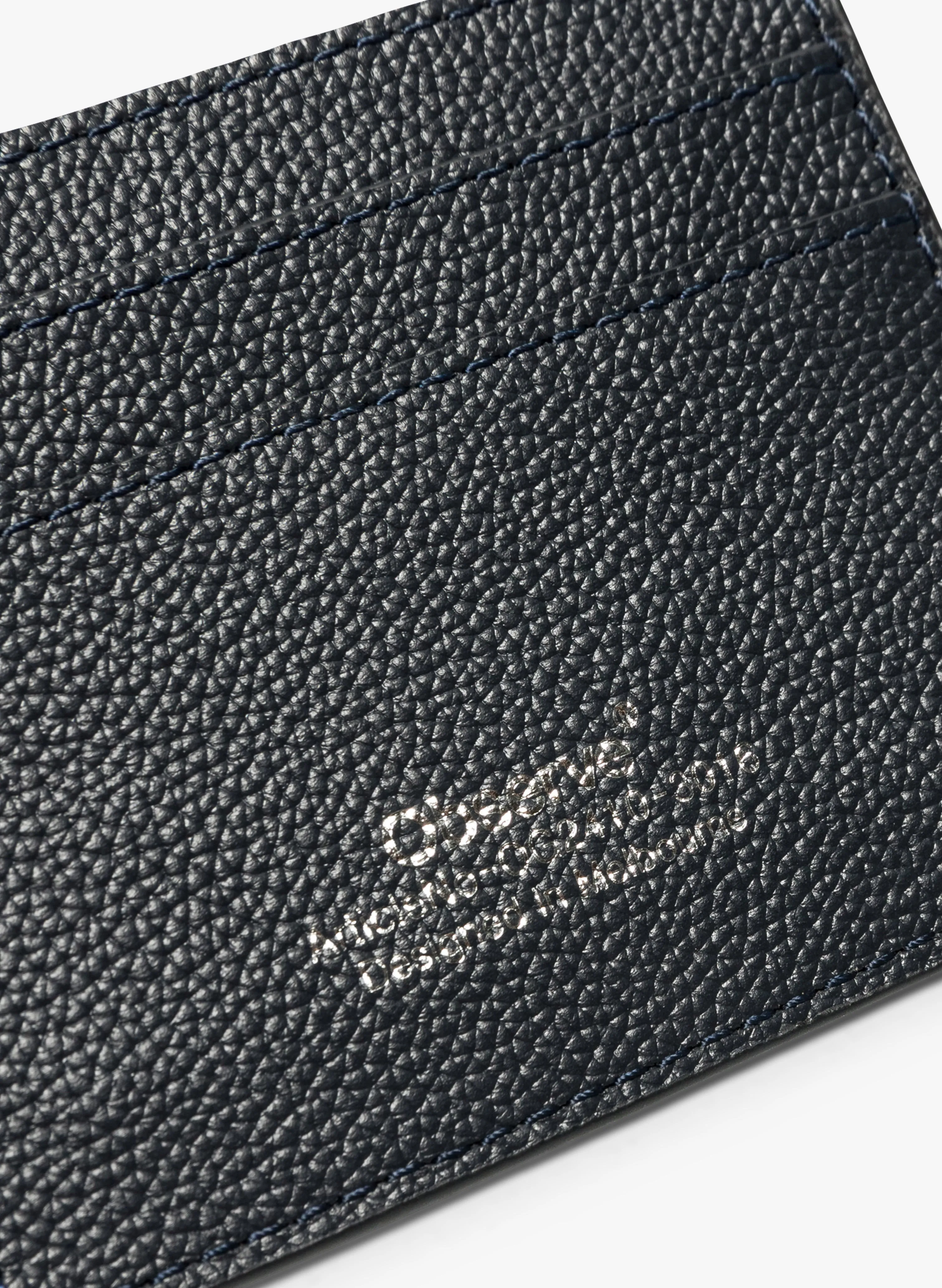 Leather Card Holder - Navy sold by Observe product image thumbnail 4