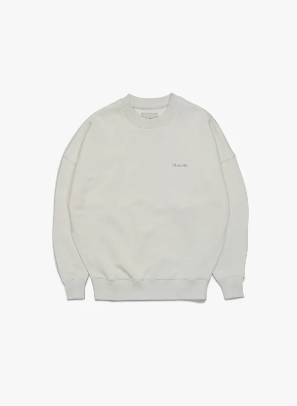 Classic Logo Crewneck - Ash made by Observe