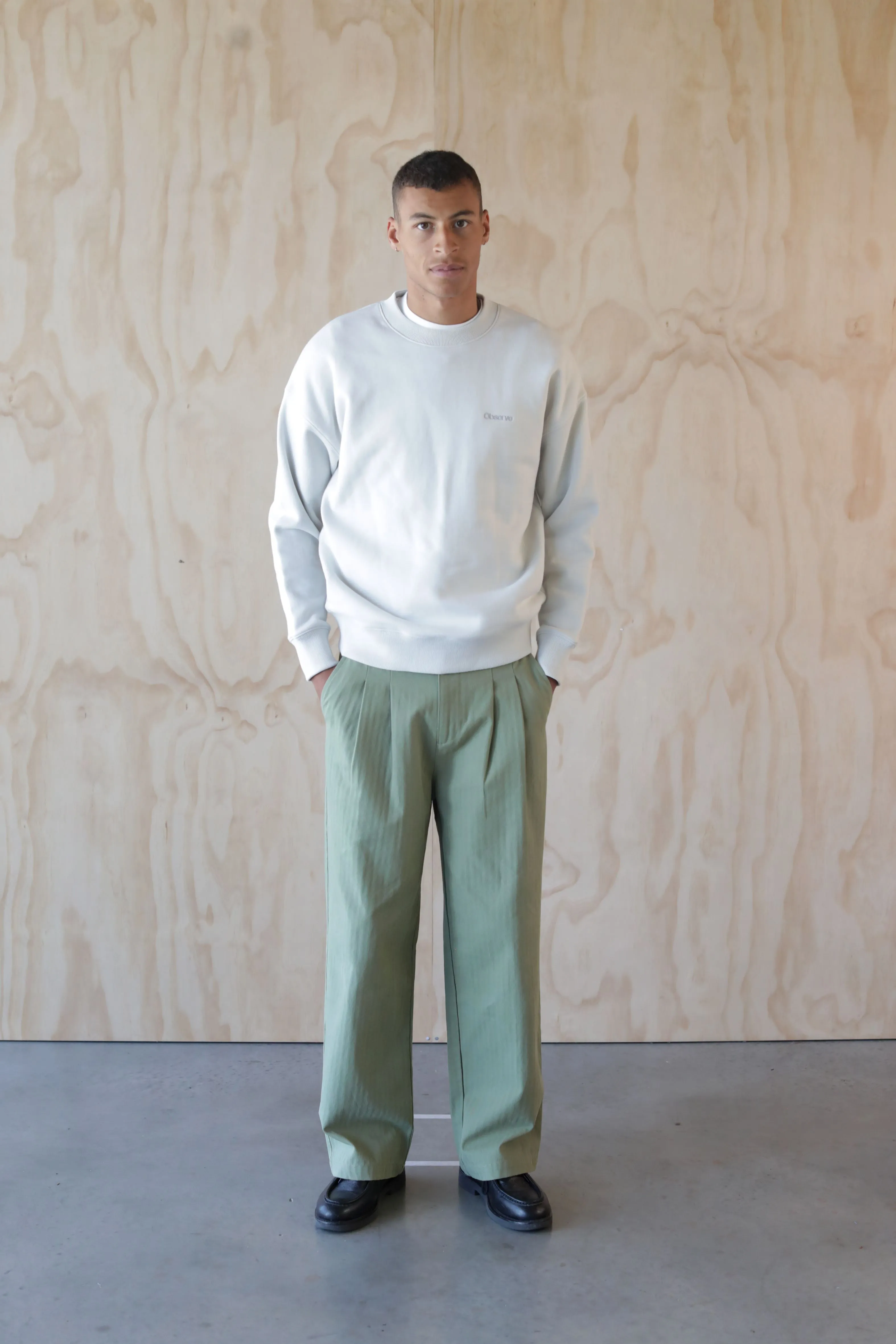 Classic Logo Crewneck - Ash sold by Observe product image thumbnail 2