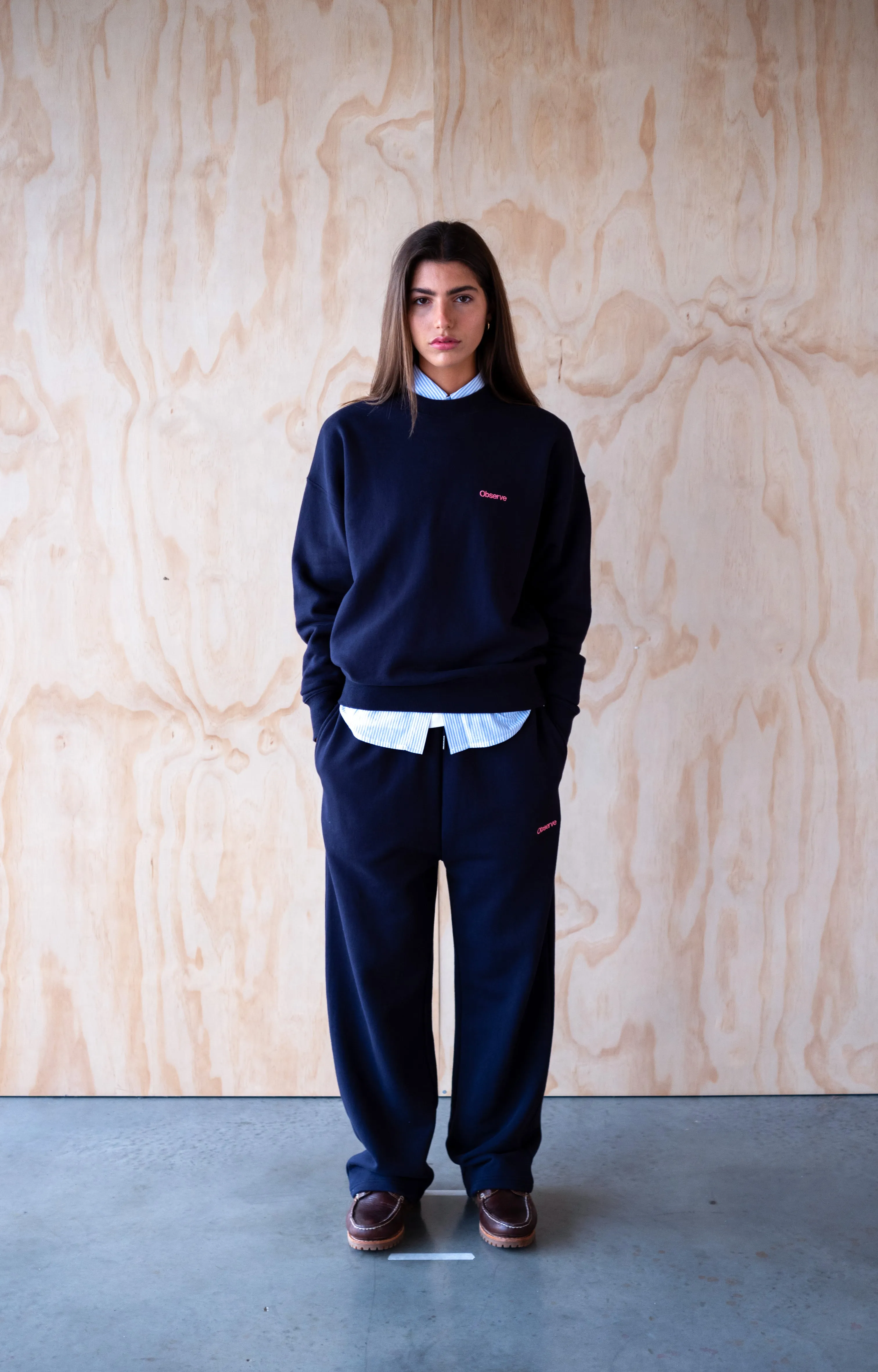Classic Logo Crewneck - Midnight Navy sold by Observe product image thumbnail 2
