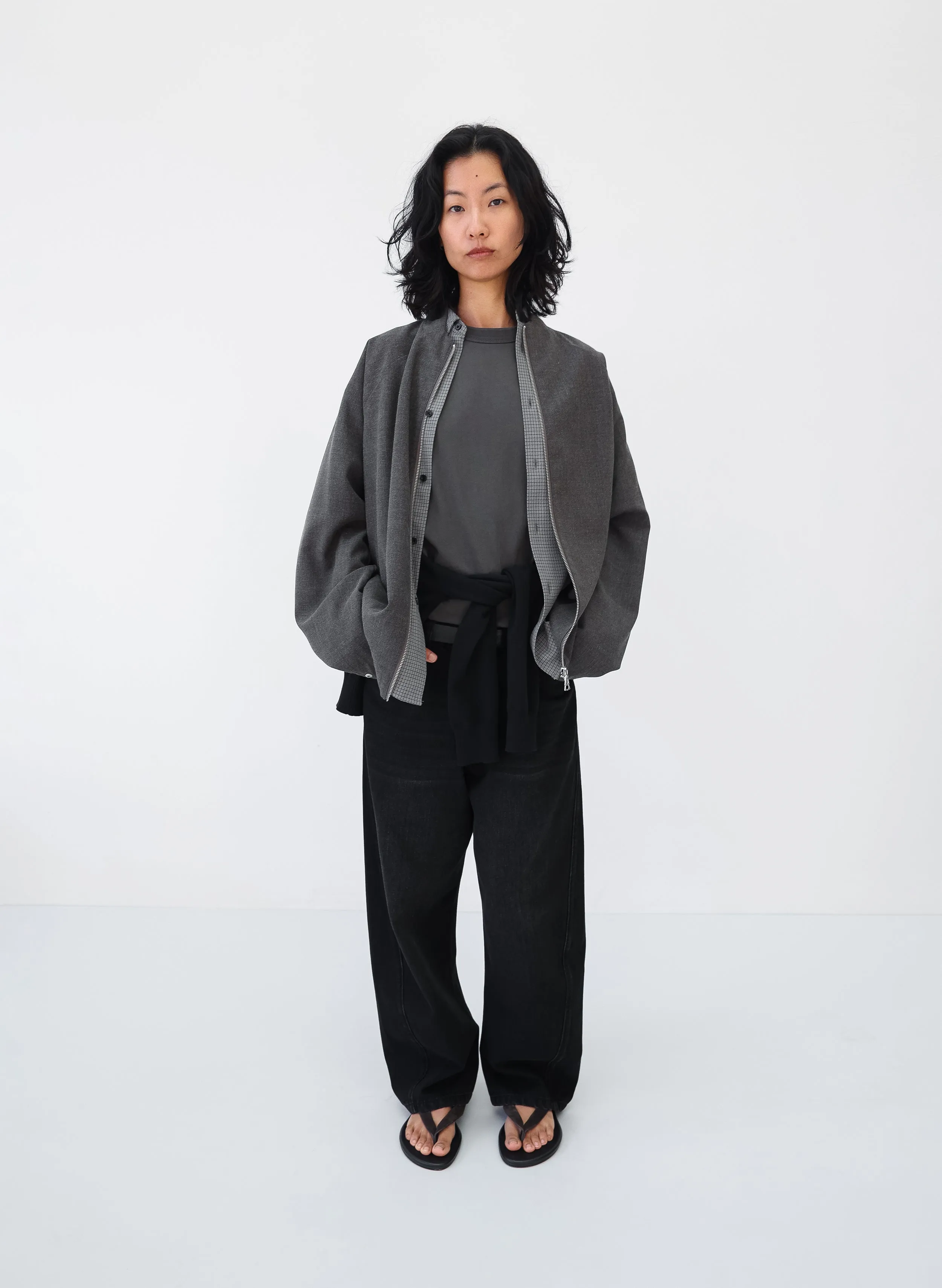 Zip Up Jacket - Brown sold by Observe product image thumbnail 3