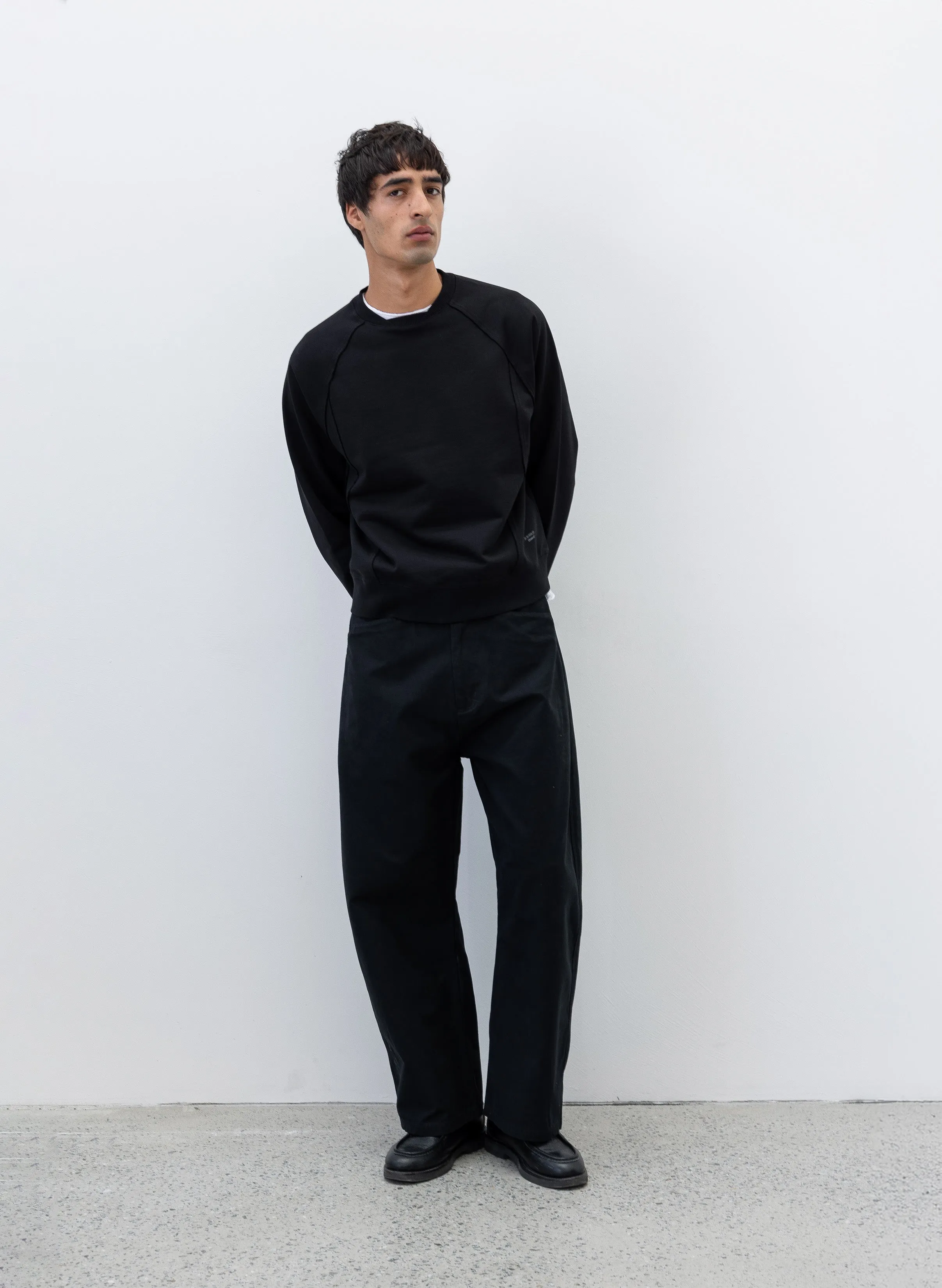 Layered Crewneck - Black sold by Observe product image thumbnail 4