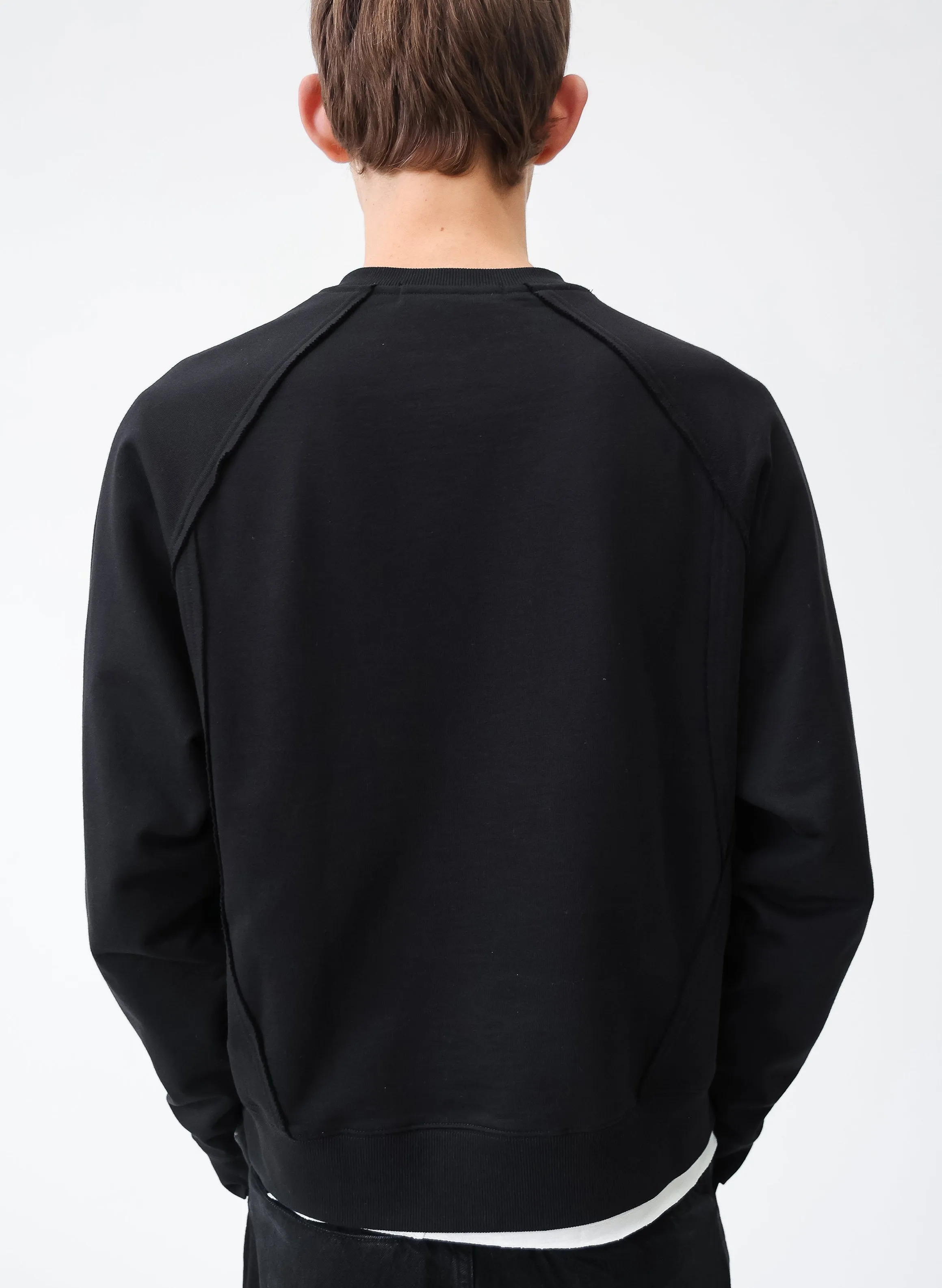 Layered Crewneck - Black sold by Observe product image thumbnail 2