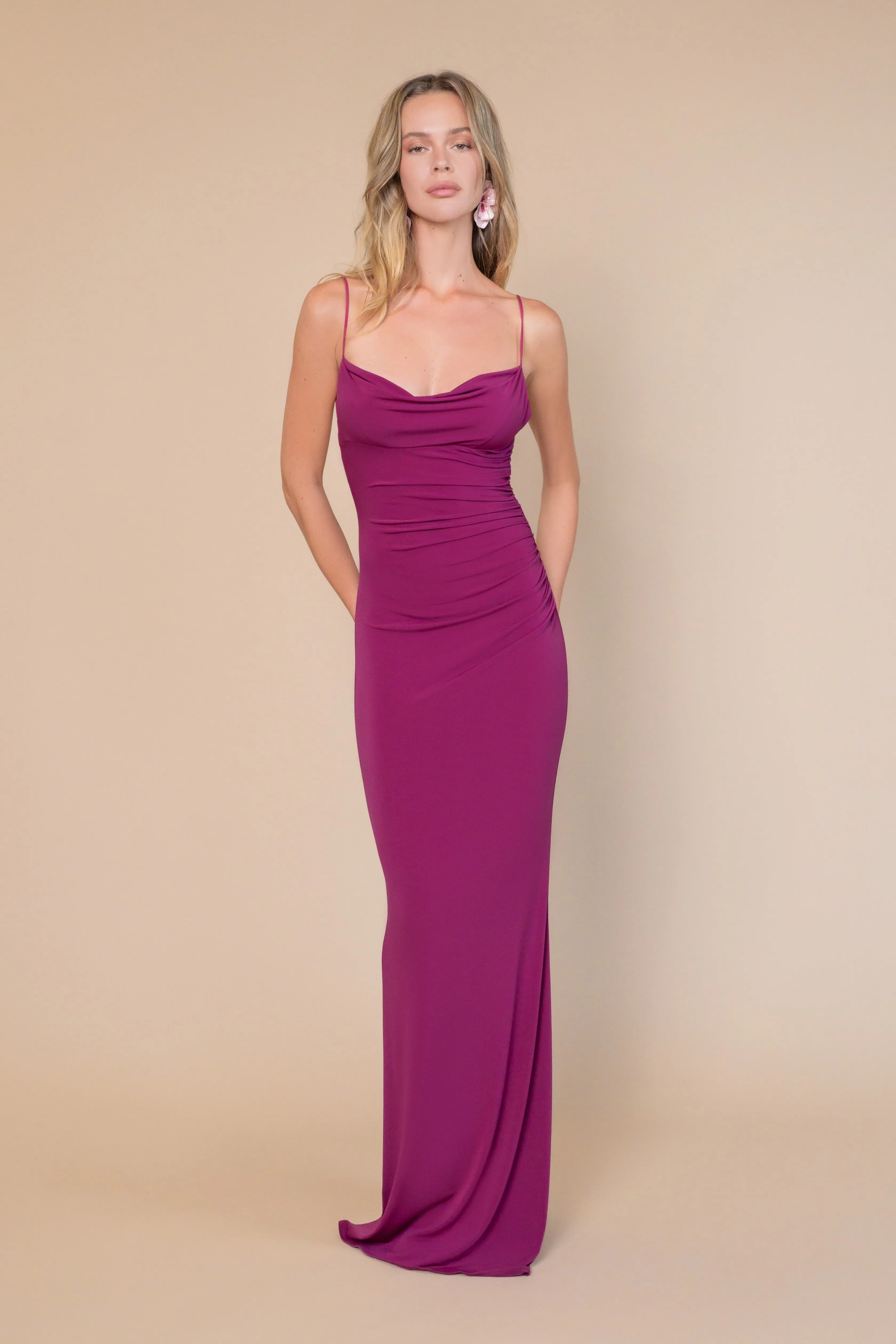 SURREAL GOWN IN PINK PEACOCK sold by Katie May product image thumbnail 4