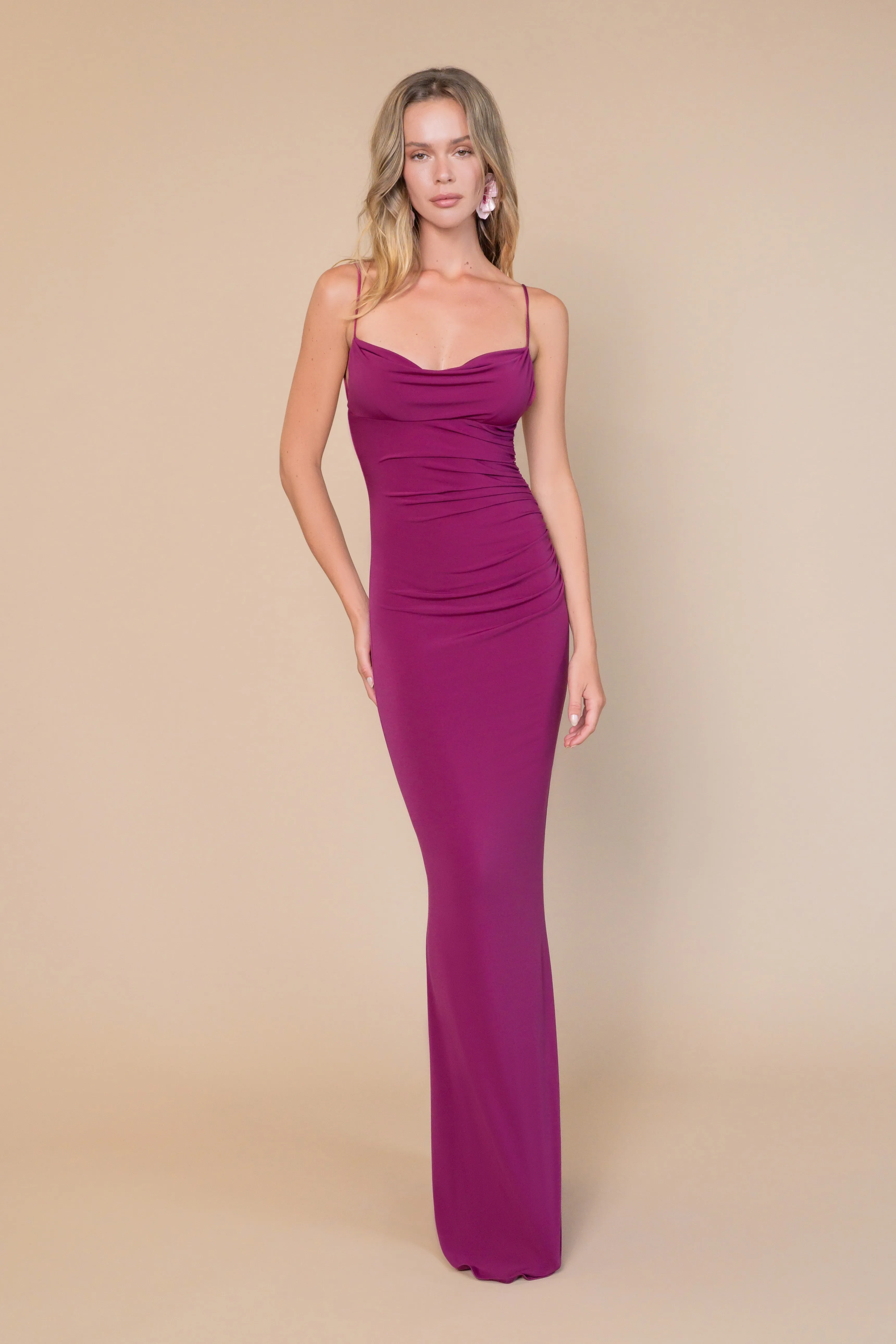 SURREAL GOWN IN PINK PEACOCK sold by Katie May product image thumbnail 2