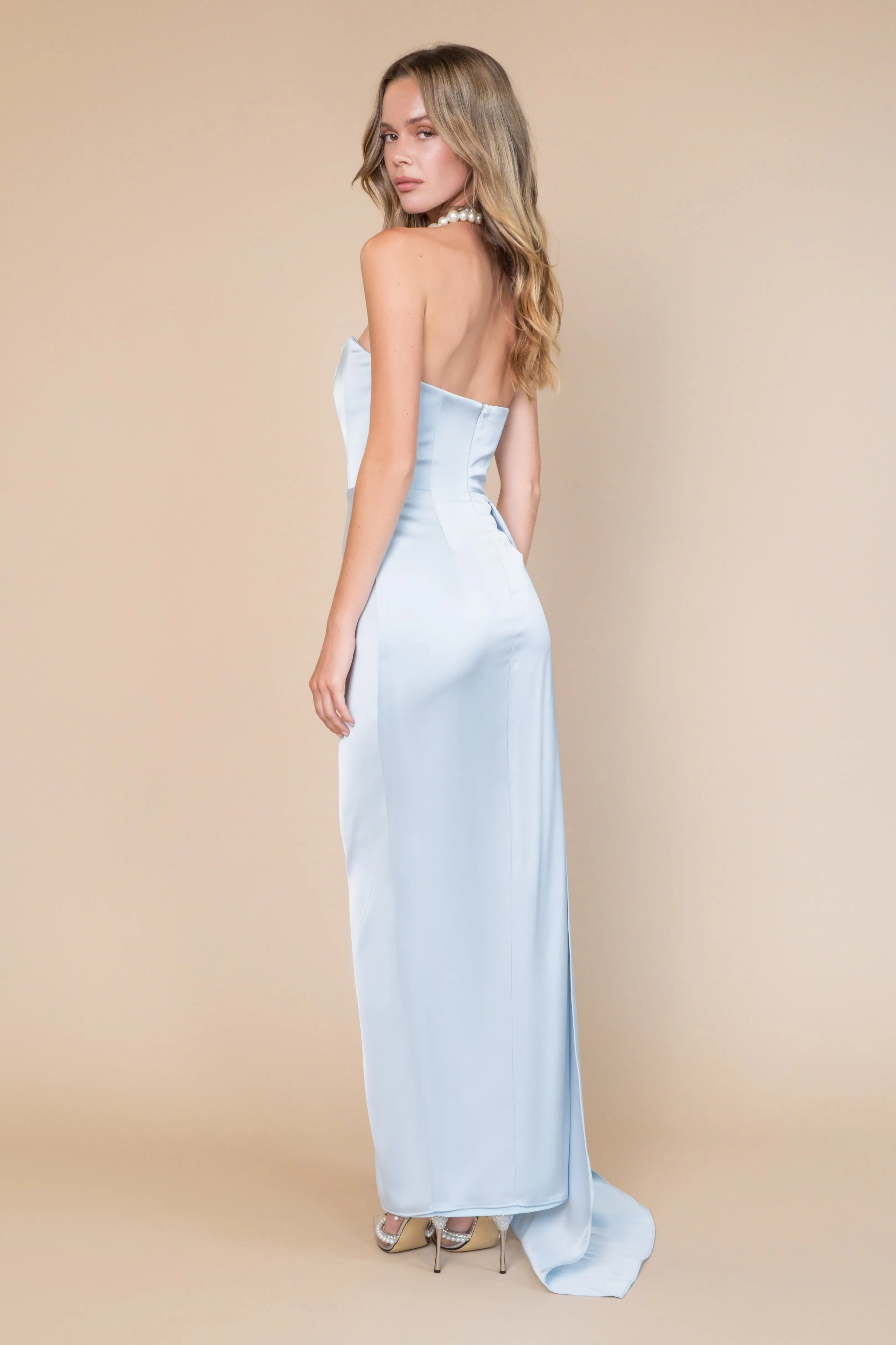 BITA GOWN IN CELESTIAL BLUE sold by Katie May product image thumbnail 2