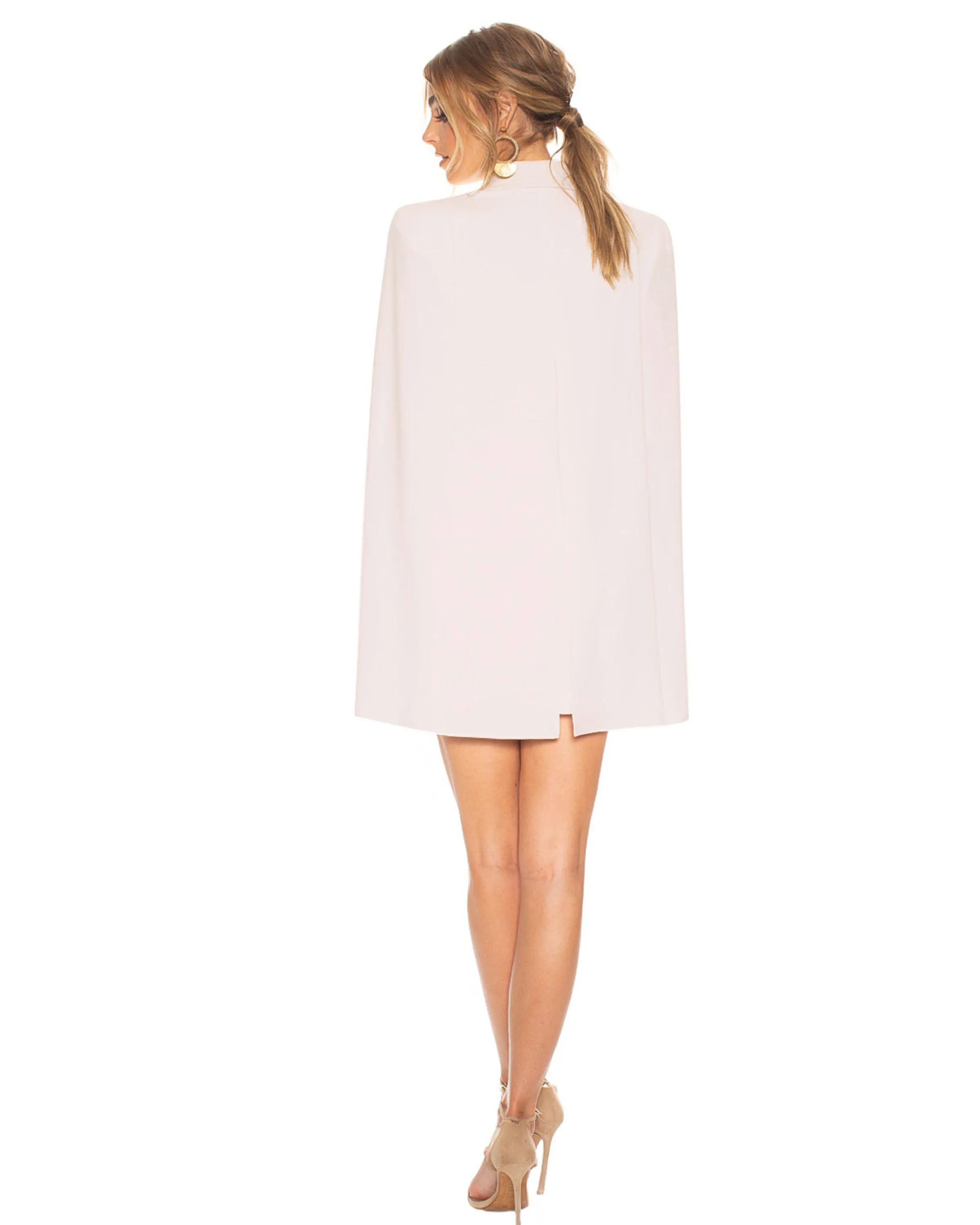 Boss Lady Dress in Blush sold by Katie May product image thumbnail 4