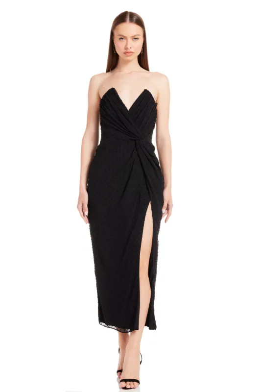 Come On Home Dress in Black sold by Katie May