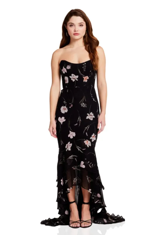 Charlie Gown in Black sold by Katie May