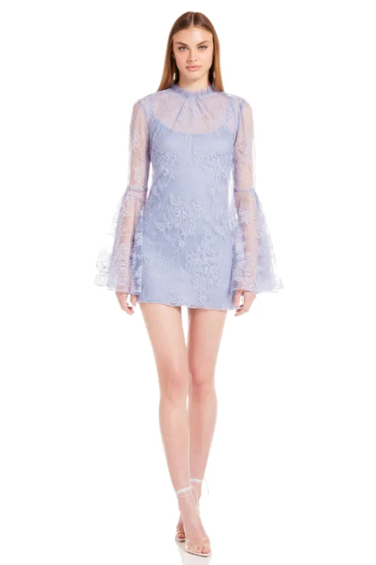 Leilani Dress in Periwinkle made by Katie May