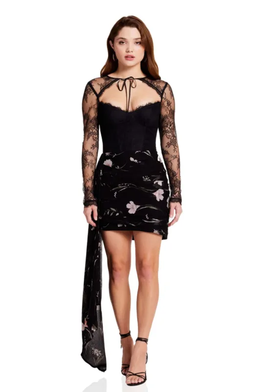 WILDE DRESS IN BLACK sold by Katie May