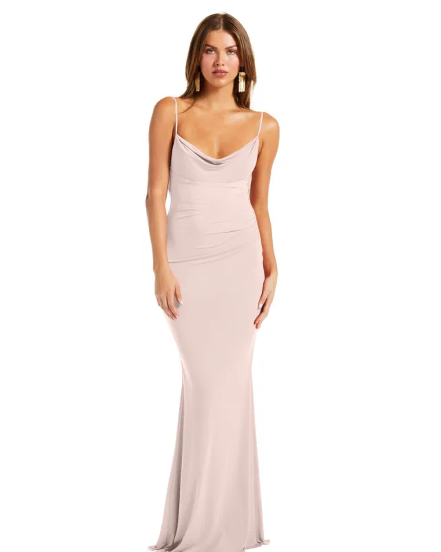Surreal Gown in Blush sold by Katie May