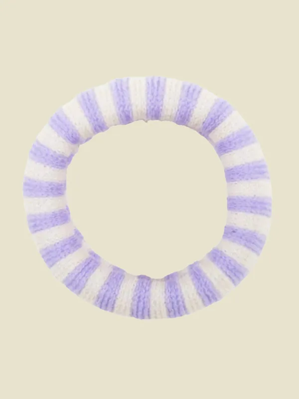 Purple Cauliflower Stripe Elastic sold by sonderhaus