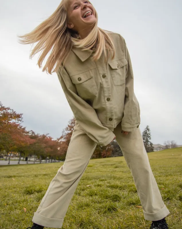 The Cord Trouser - Thistle sold by sonderhaus