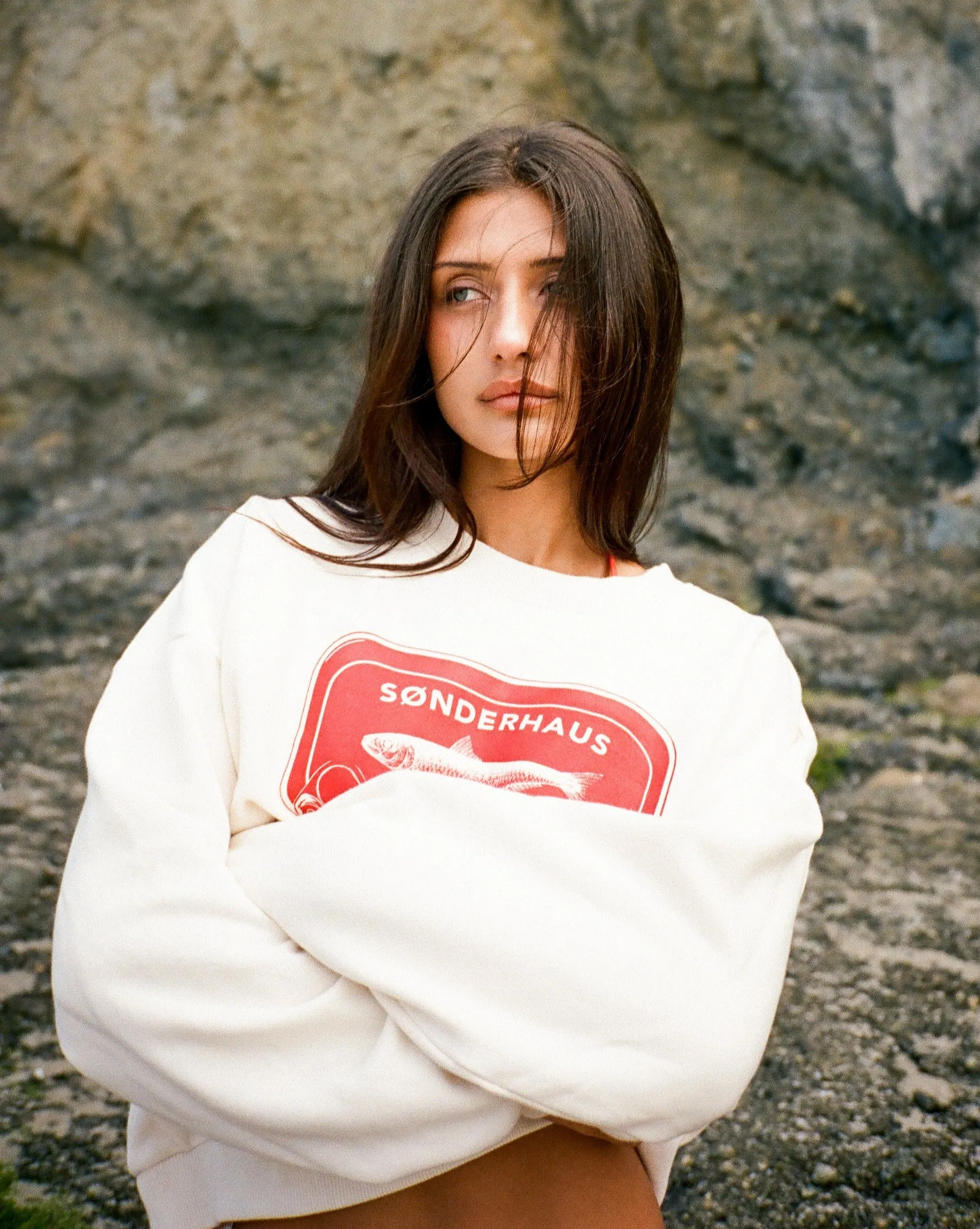 The Sardine Crewneck sold by sonderhaus