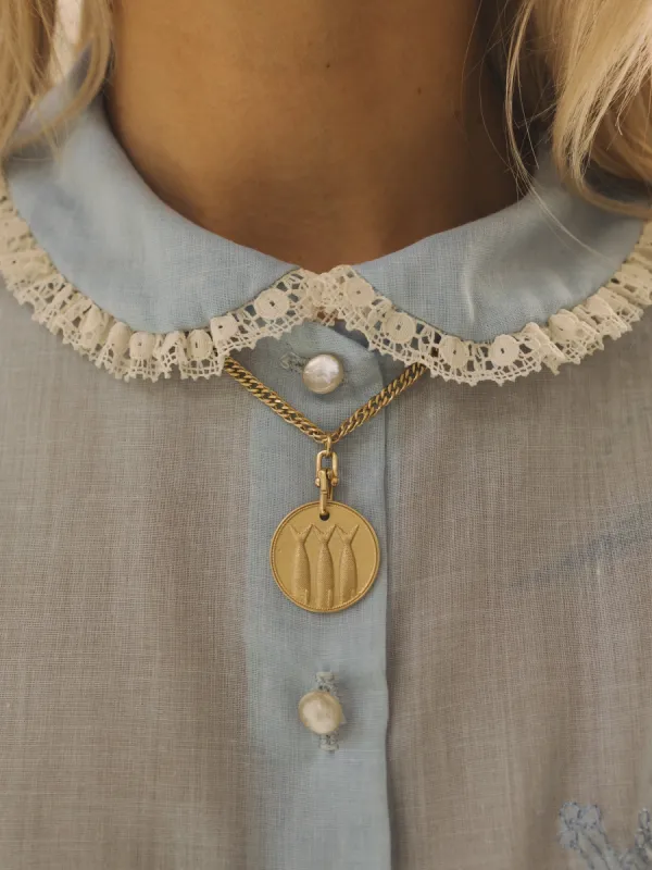 Heads Tails Necklacce sold by sonderhaus