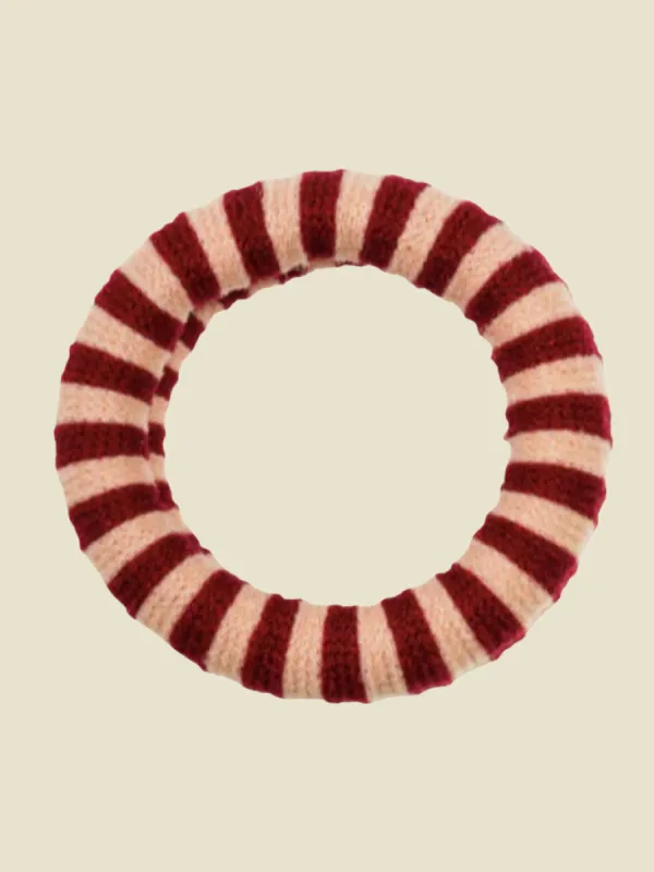 Craisin Stripe Elastic sold by sonderhaus