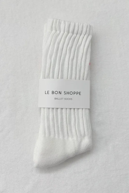 The Ballet Socks - White sold by sonderhaus