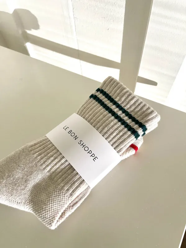The Boyfriend Sock - Oatmeal sold by sonderhaus