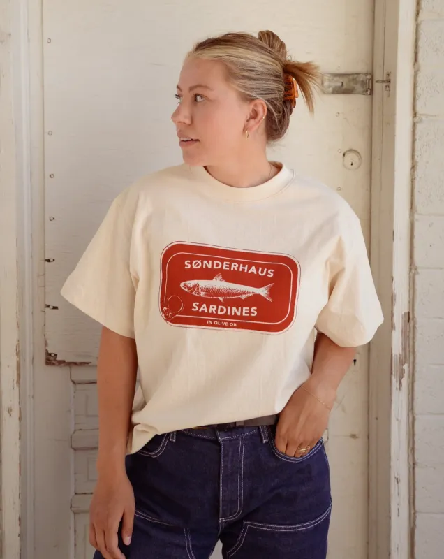 Seconds - Sardine Tee sold by sonderhaus