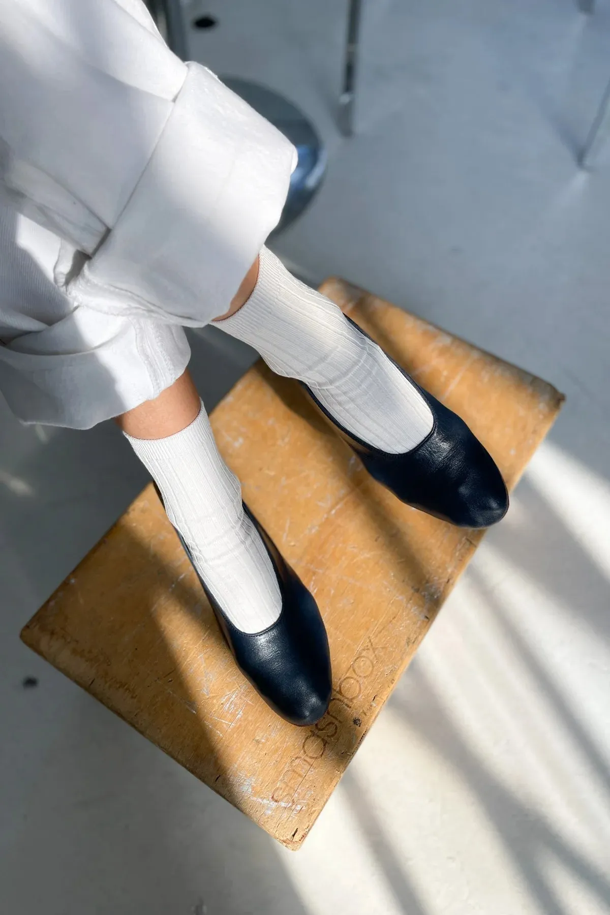 Her Socks - Classic White sold by sonderhaus product image thumbnail 2