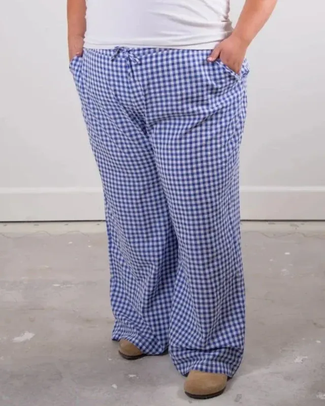 Seconds-Perfect Pants-Blue sold by sonderhaus