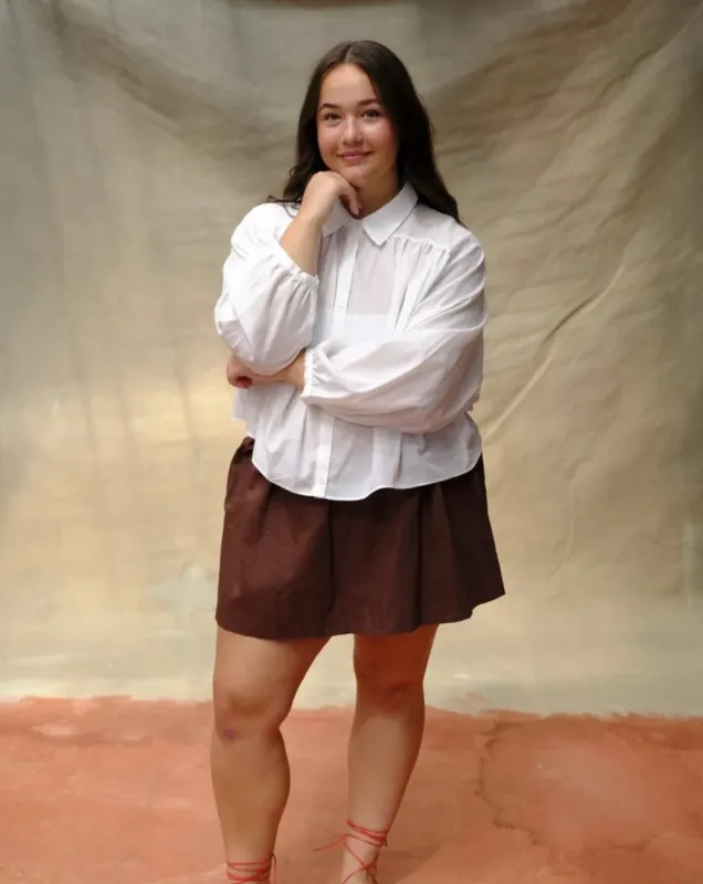 Seconds-Juliet Blouse-White sold by sonderhaus