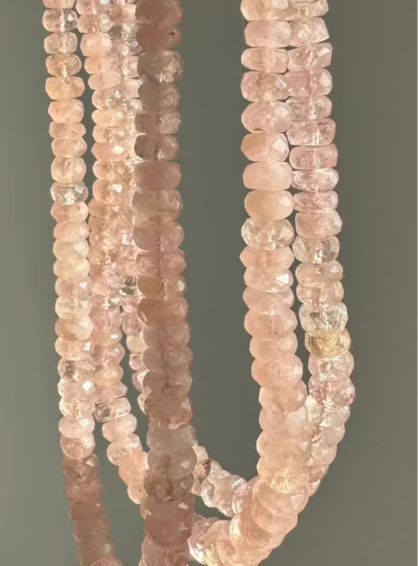 Morganite Necklace sold by sonderhaus