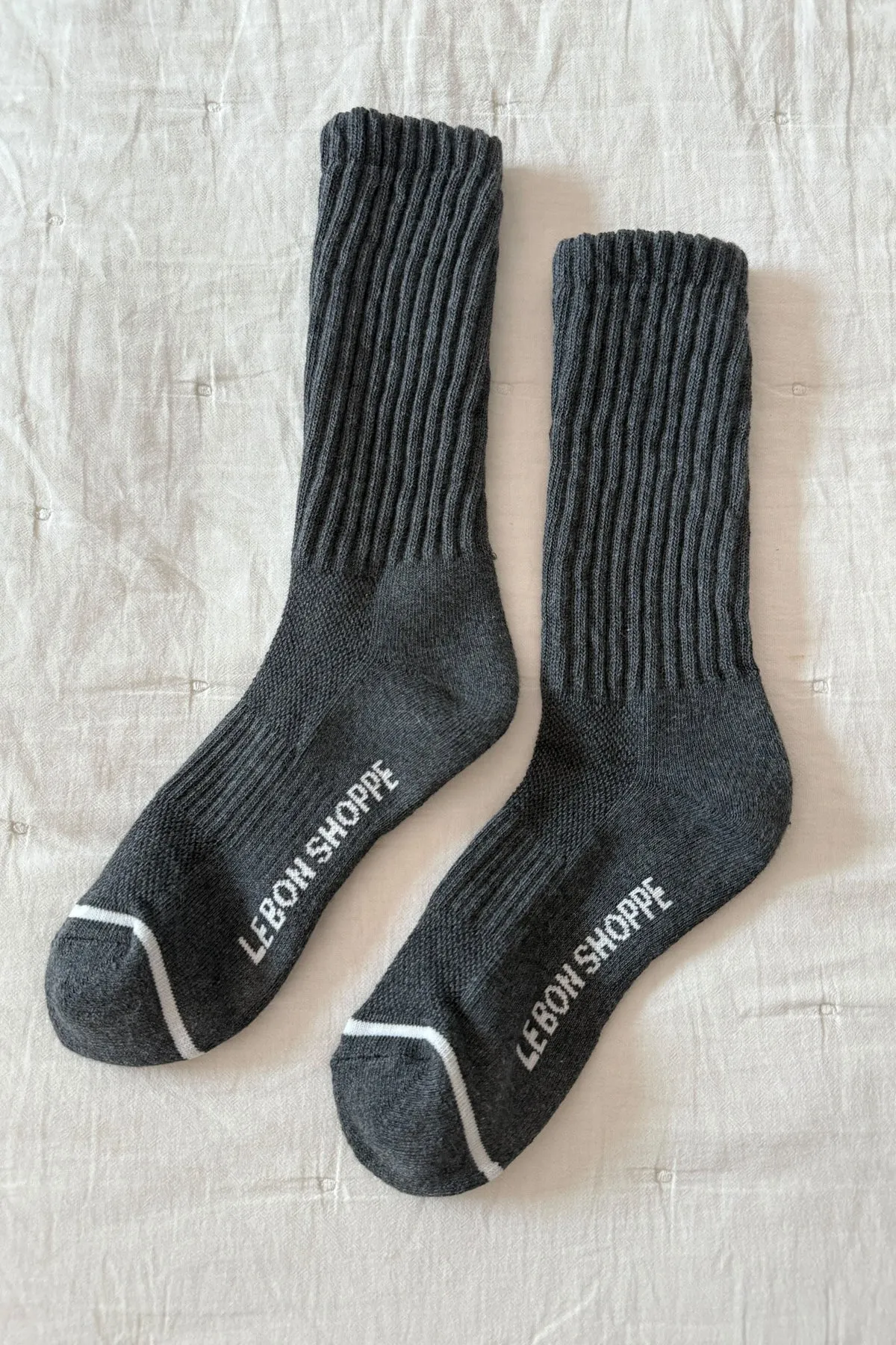 The Ballet Socks - Charcoal sold by sonderhaus product image thumbnail 2