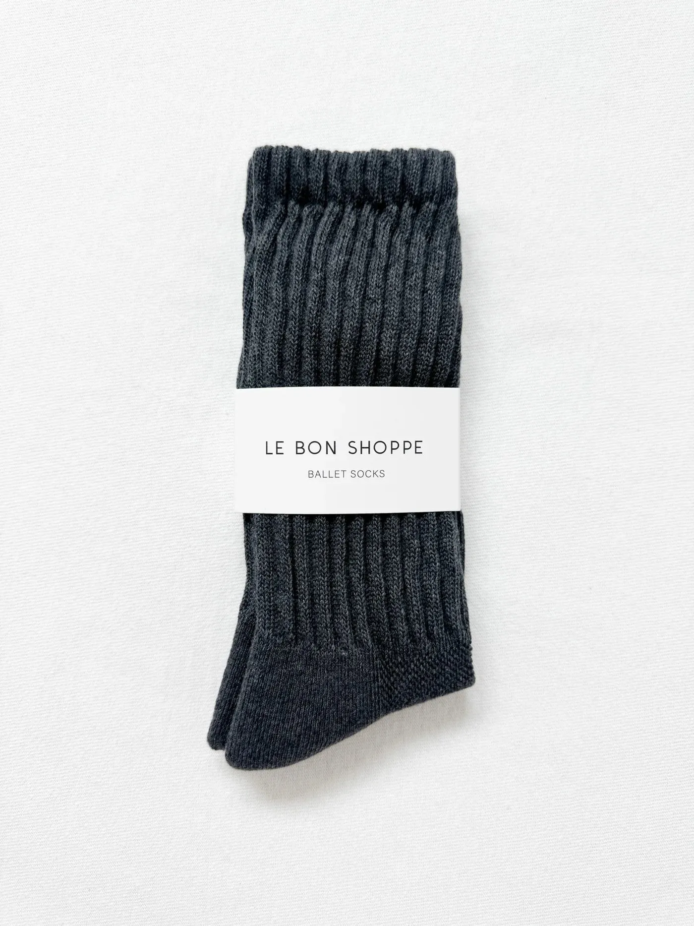 The Ballet Socks - Charcoal sold by sonderhaus