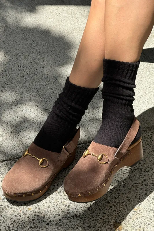 The Ballet Socks - Black sold by sonderhaus