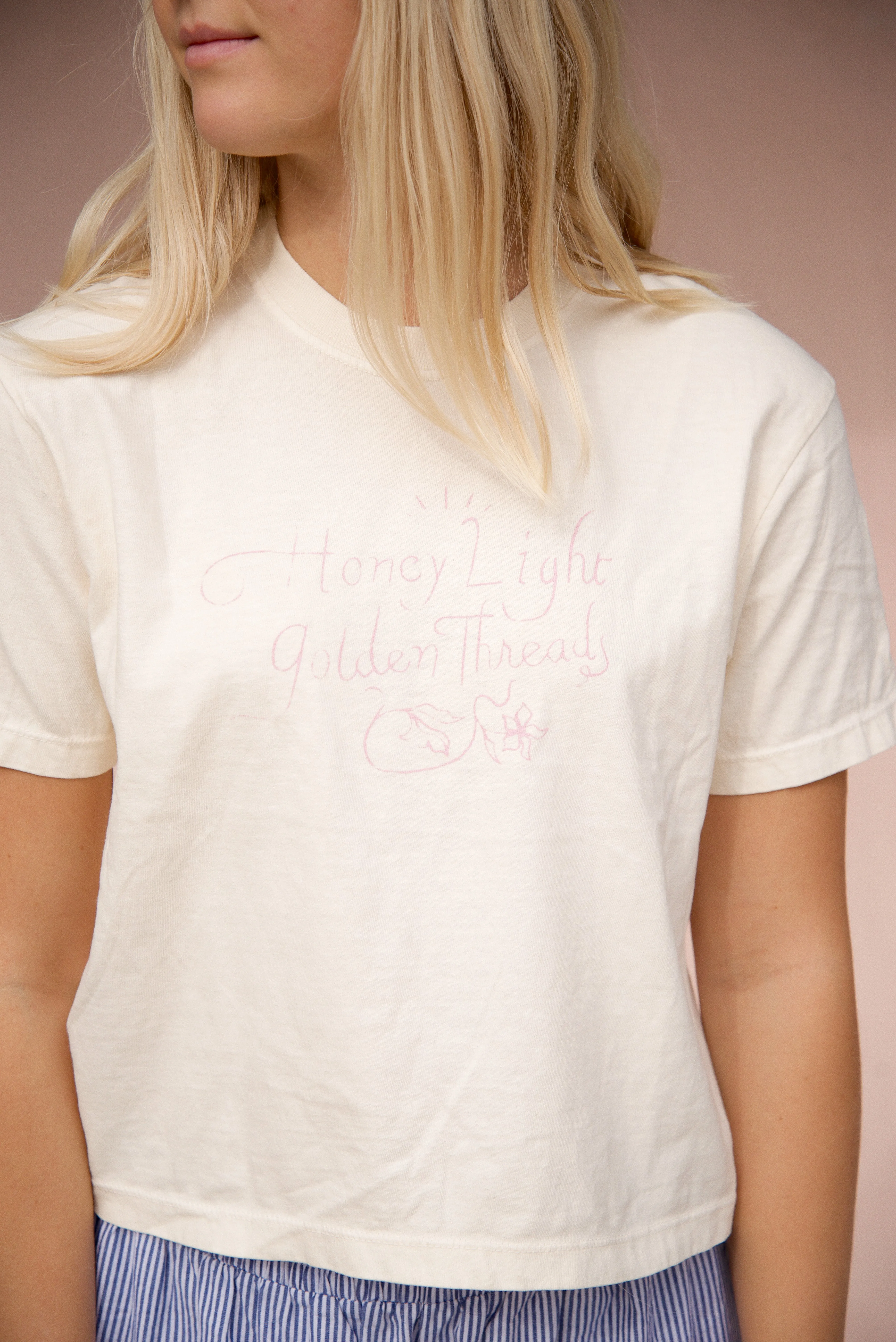 Golden Threads Tee sold by sonderhaus