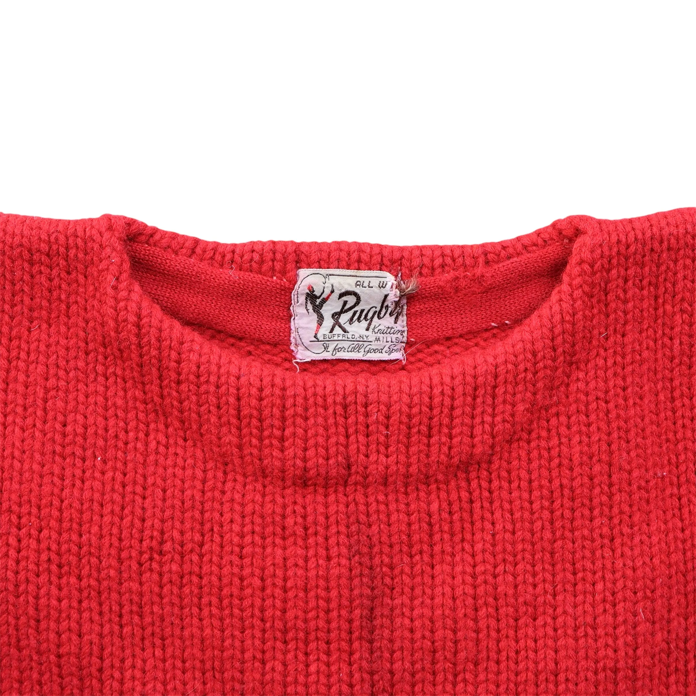 50's Wool Boat Neck Sweater sold by sonderhaus product image thumbnail 2