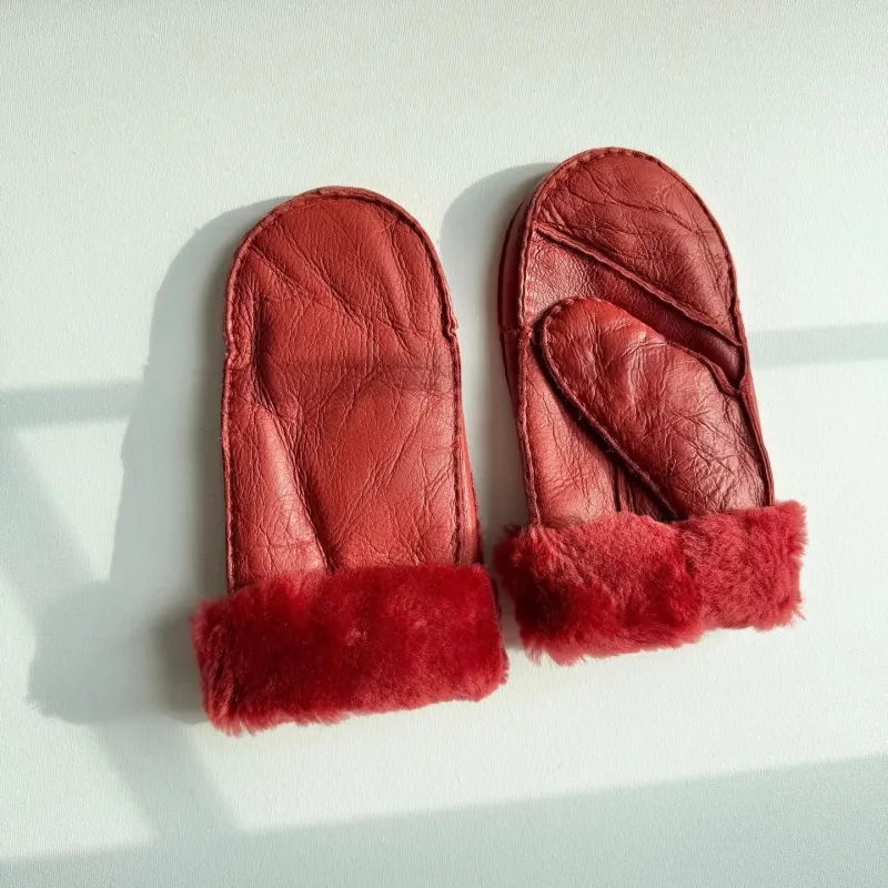 Shearling Mittens sold by sonderhaus
