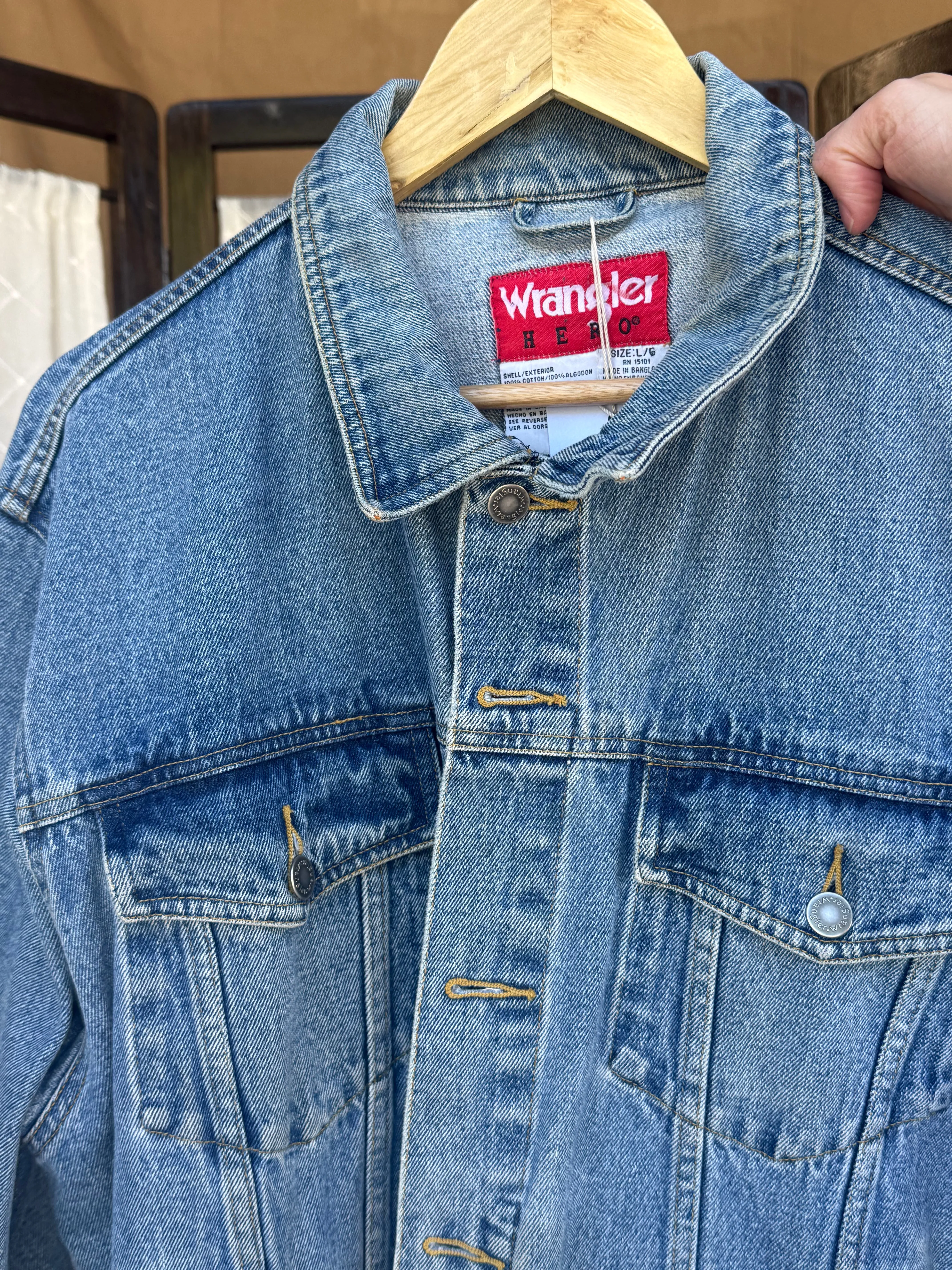 Wrangler Denim Jacket sold by sonderhaus product image thumbnail 3