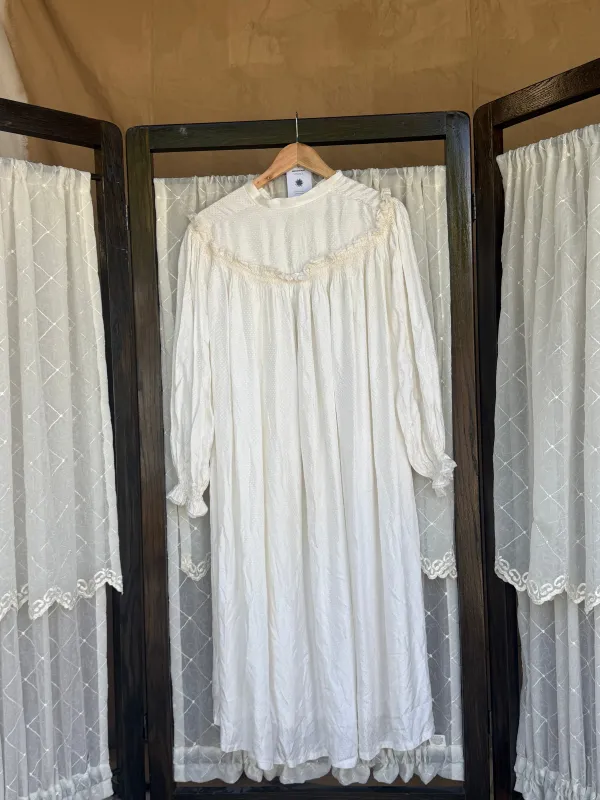 Satin Polka Dot Night Gown made by sonderhaus
