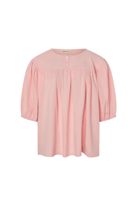 Emmylou Blouse in Soft Pink made by sonderhaus
