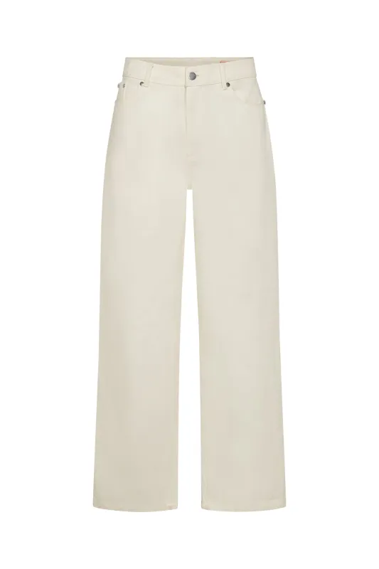 Bradley Jean in Bone White made by sonderhaus